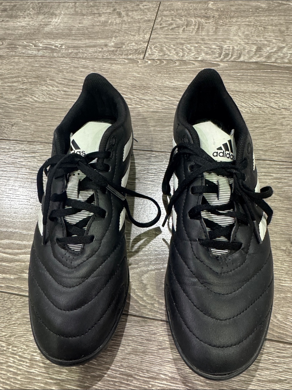 adidas Men’s Black and White Athletic Sneakers